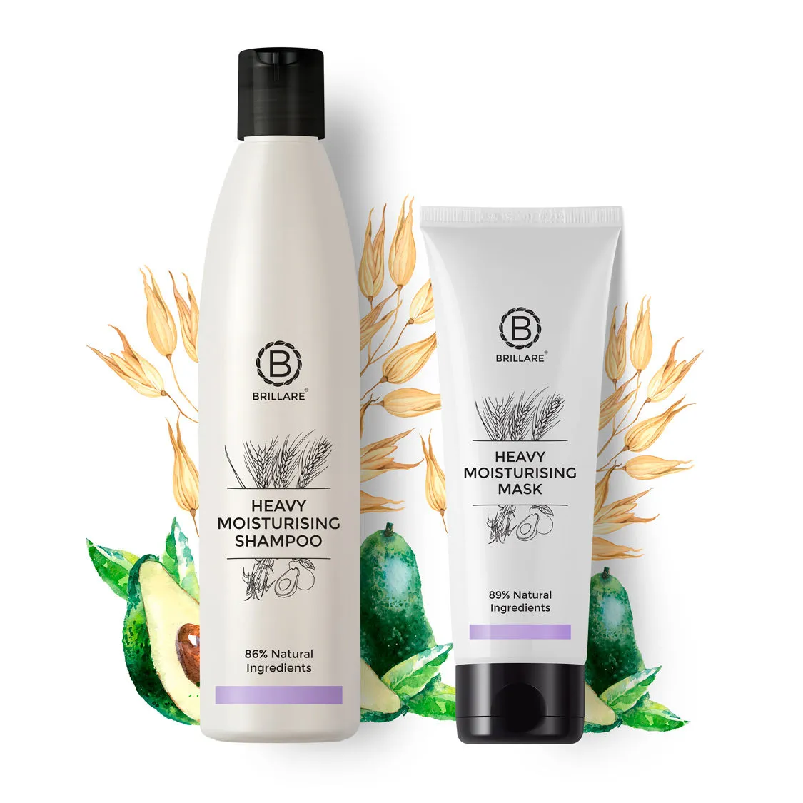 Brillare Heavy Moisturising Shampoo + Intenso