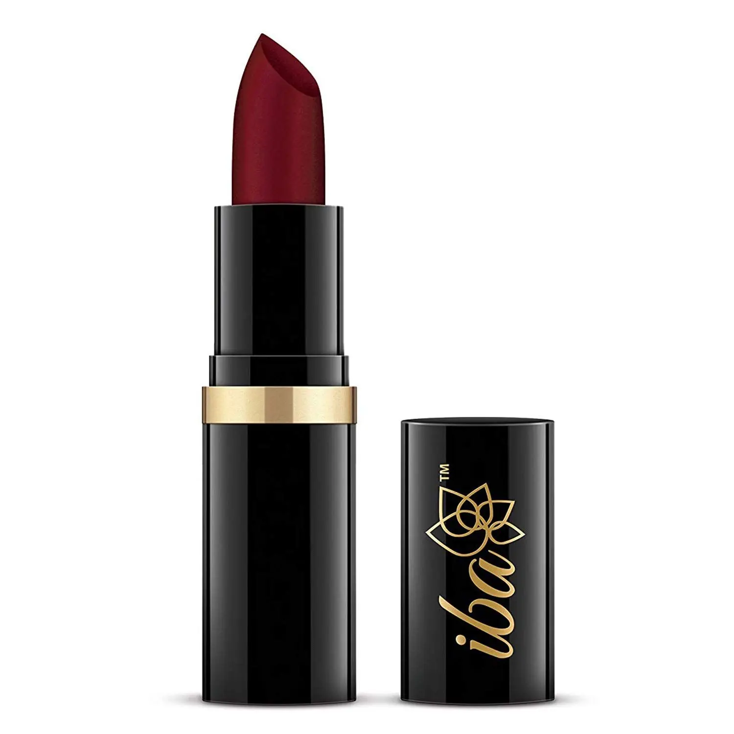 Iba Pure Lips Moisturizing Lipstick Shade A72 Maroon Burst, 4g |A Vitamin E |Vegan & Cruelty Free