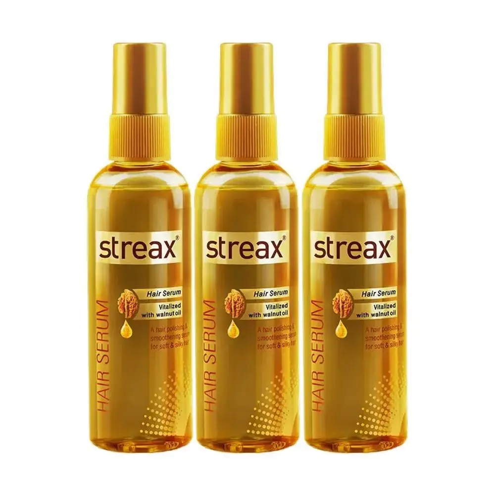 Streax Walnut Hair Serum (Pack of 3) | 3 Pcs