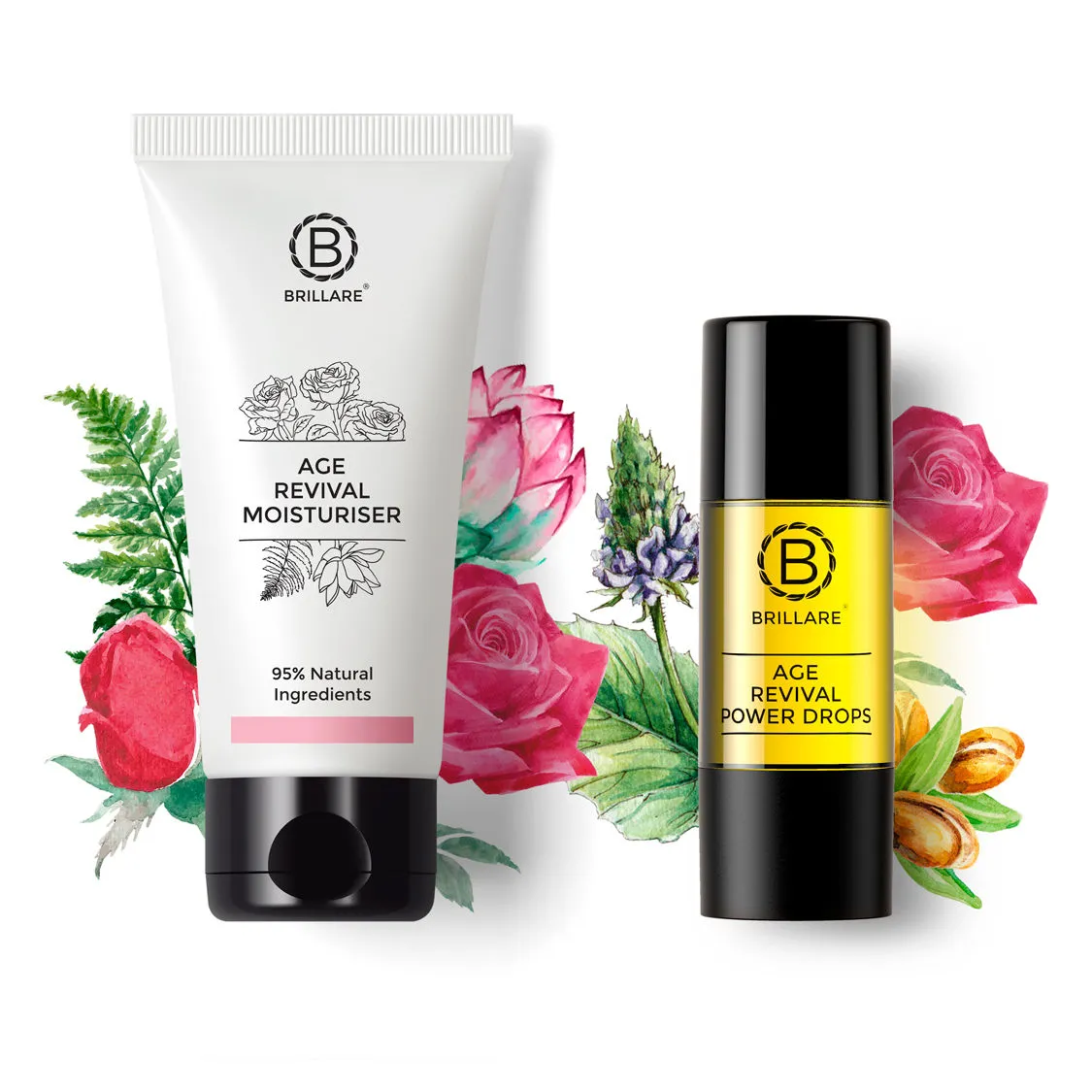 Brillare Age Revival Moisturiser + Power Drops