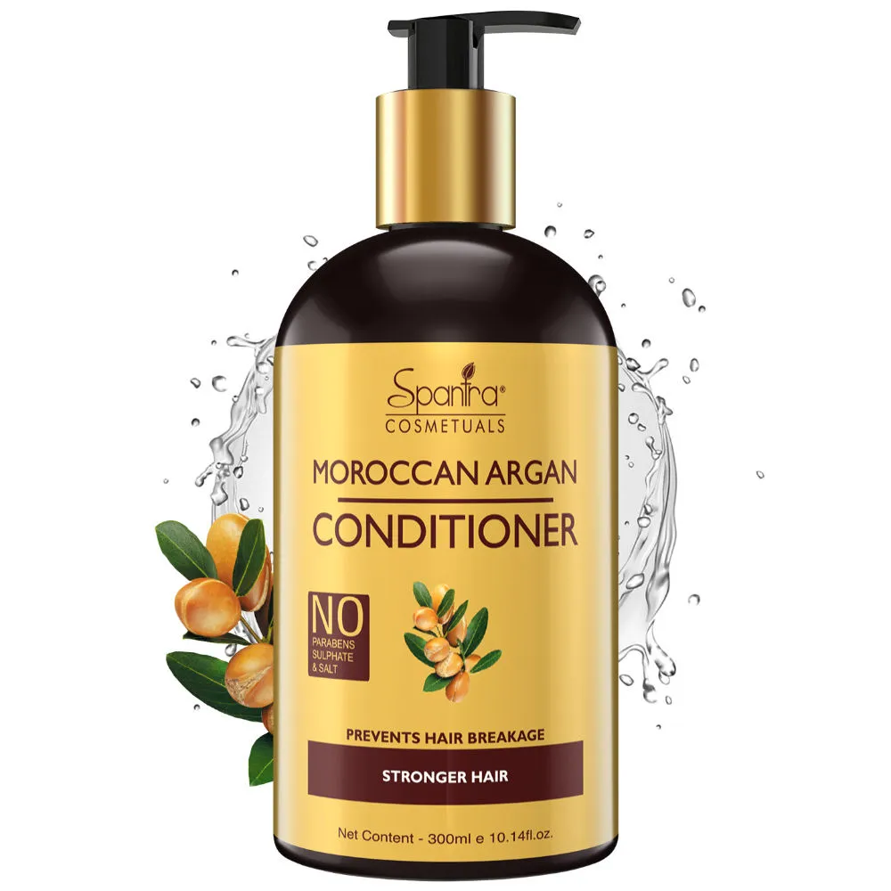 Spantra Moroccan Argan Conditioner Moisturizes and Softens