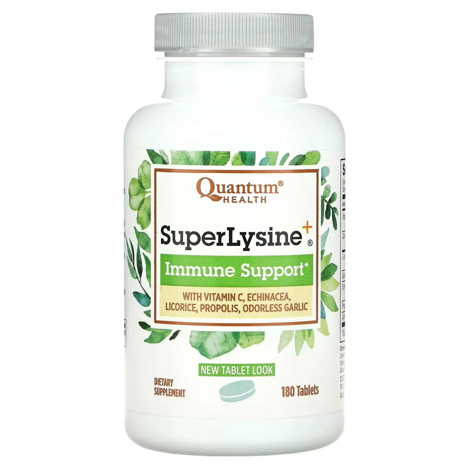 SuperLysine+, Immune Support, 180 Tablets