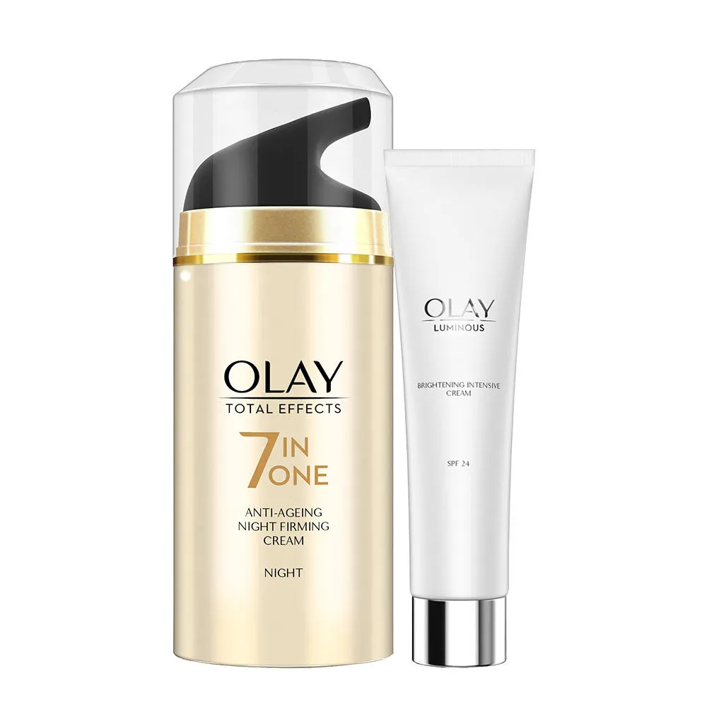 Olay White Radiance Day + Total Effects Night Combo