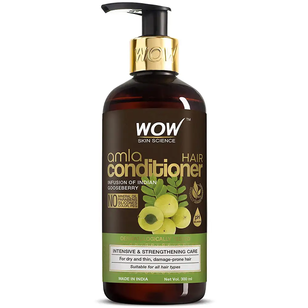 WOW Skin Science Amla Hair Conditioner,  300 ml  for All Hair Types