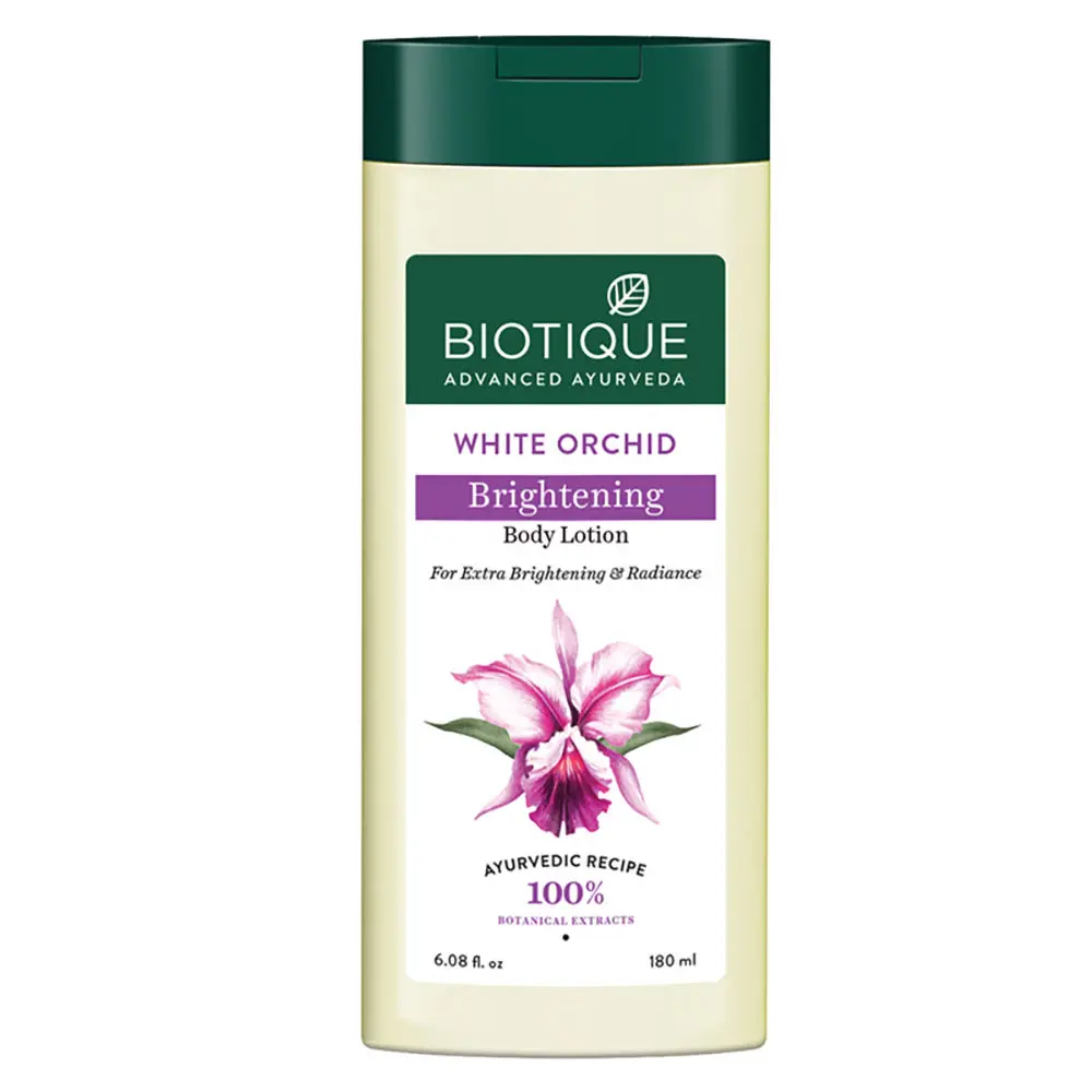 Biotique White Orchid Brightening Body Lotion (180 ml)