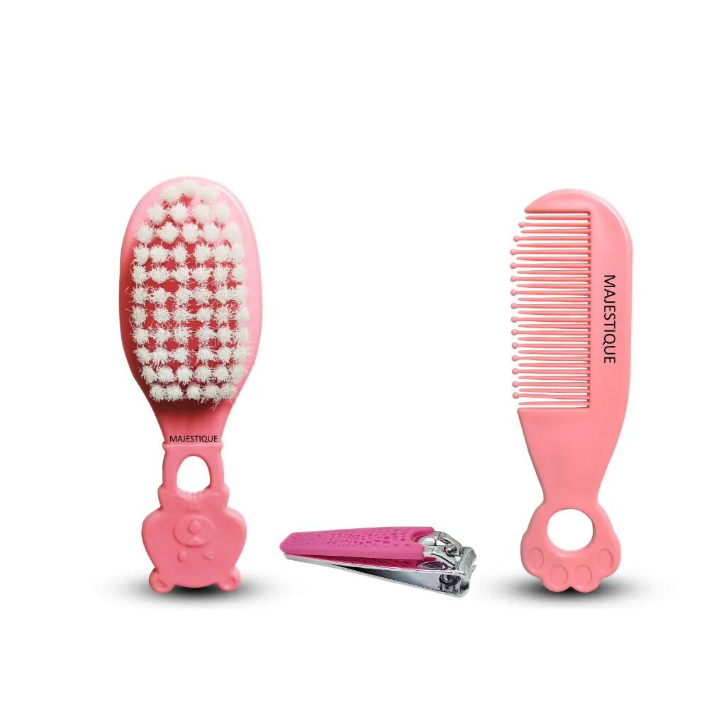 Majestique Baby Care Kit – Baby Brush, Comb And Clipper