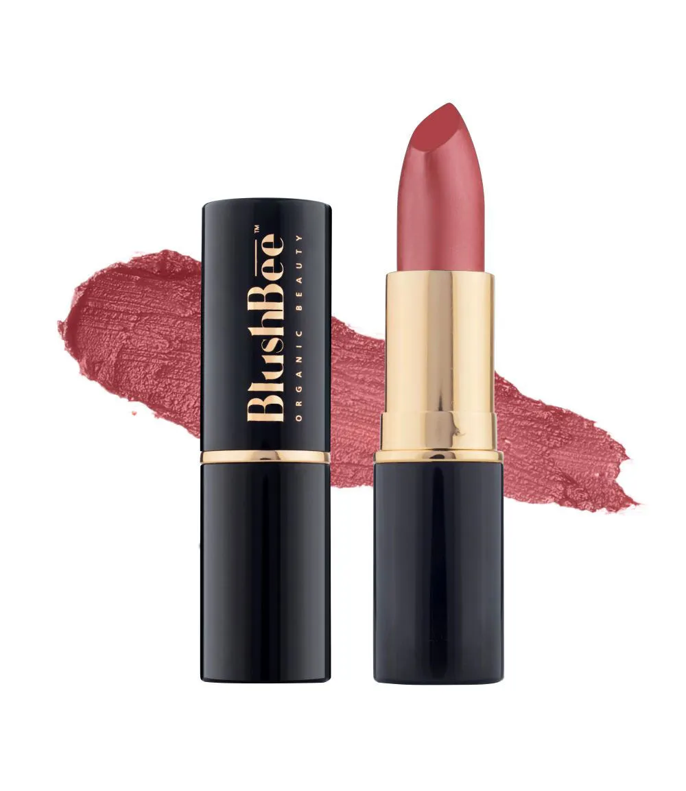 BlushBee Beauty Lip Nourishing Organic Vegan Lipstick - Spring