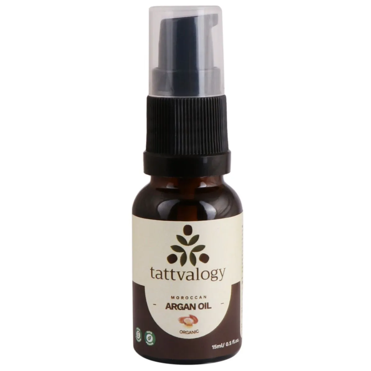 Tattvalogy Certified Organic Moroccan Argan Oil- Cold Pressed