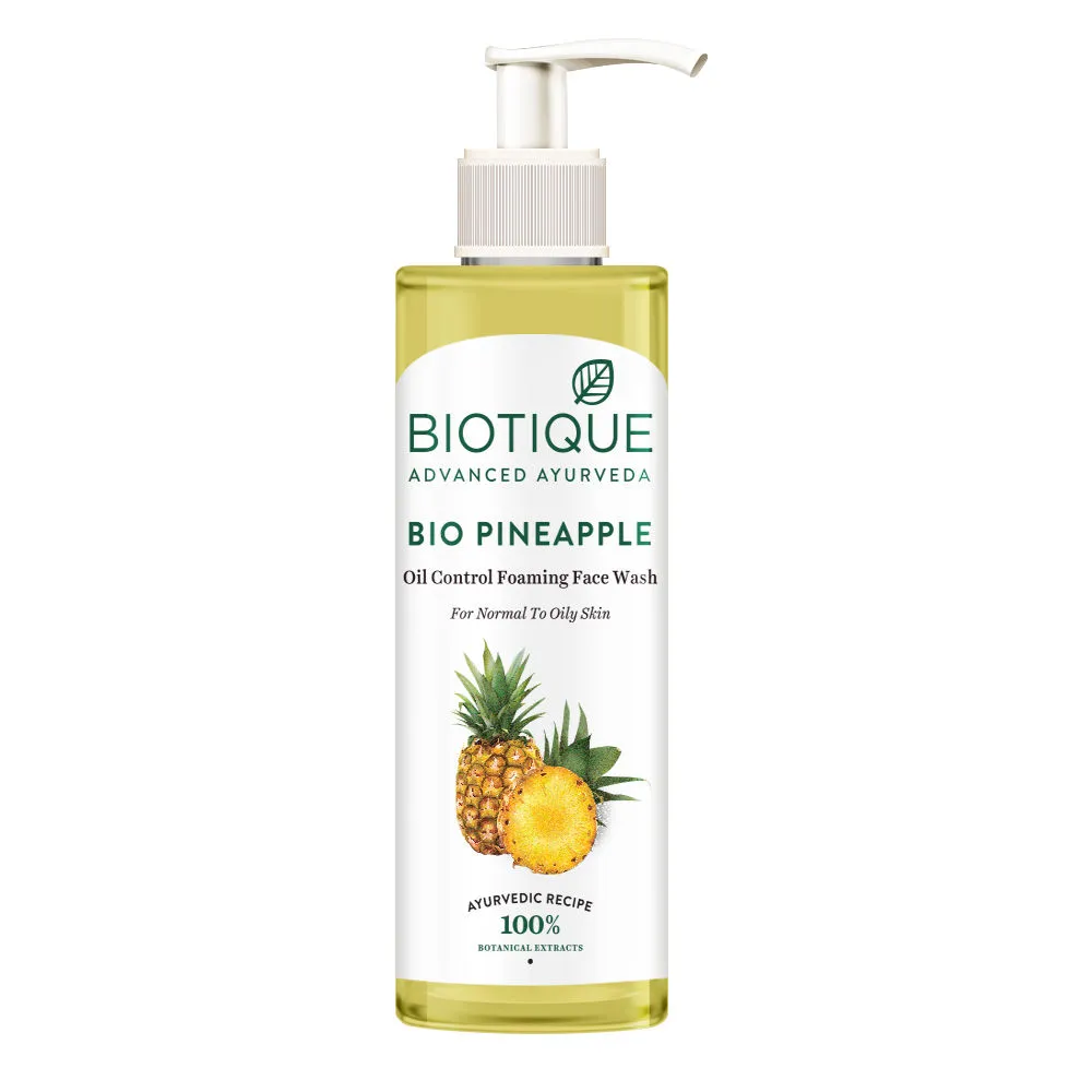 Biotique Bio Pineapple Oil Control Foaming Face Wash