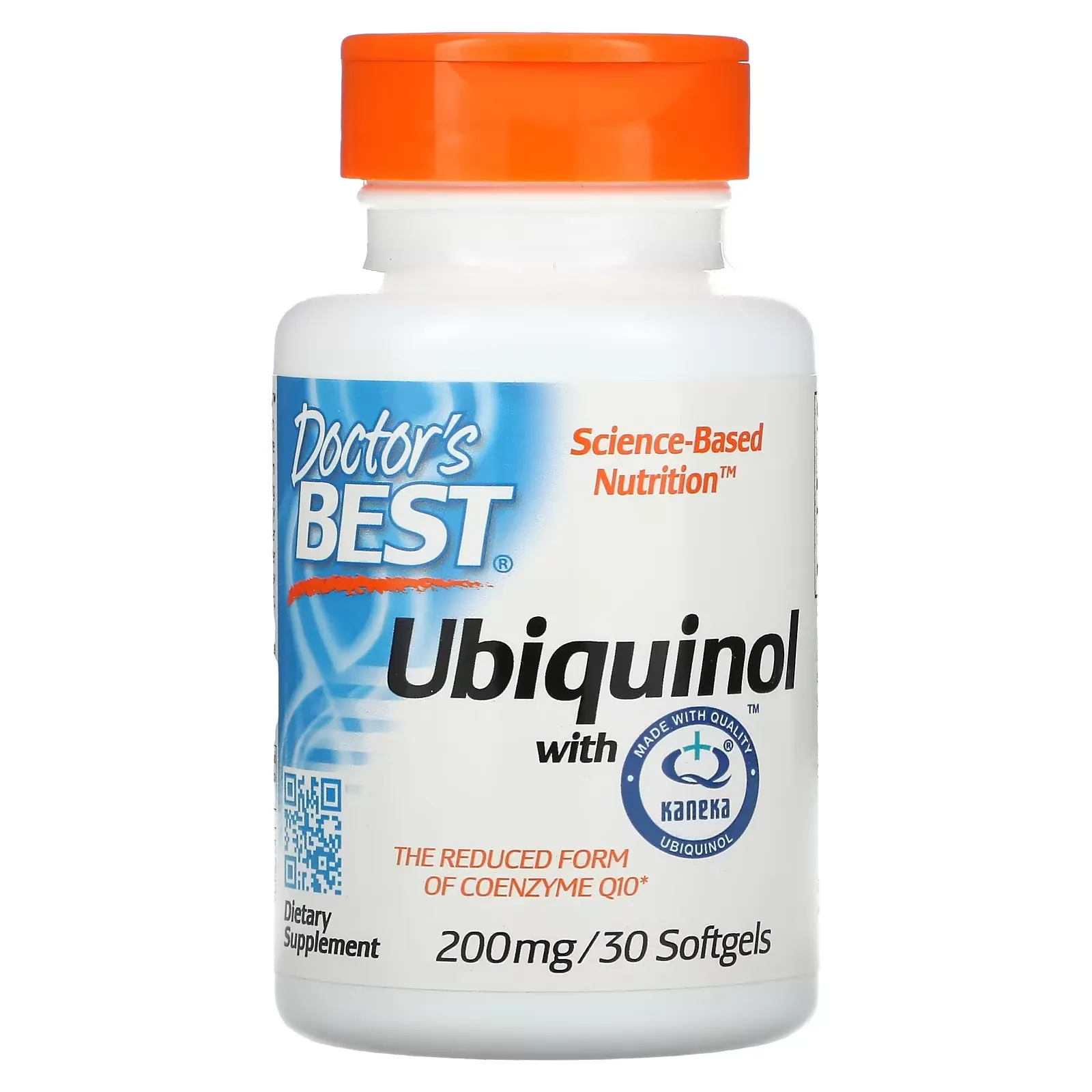 Ubiquinol with Kaneka, 200 mg, 30 Softgels