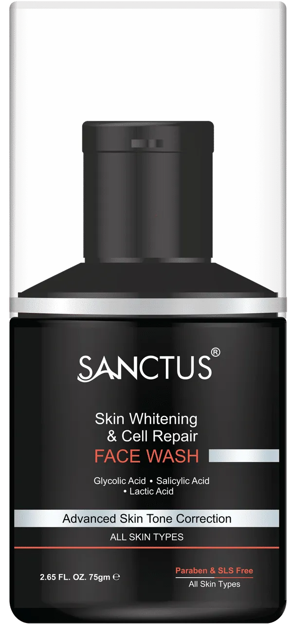 SANCTUS Skin Whitening & Cell Repair Face Wash