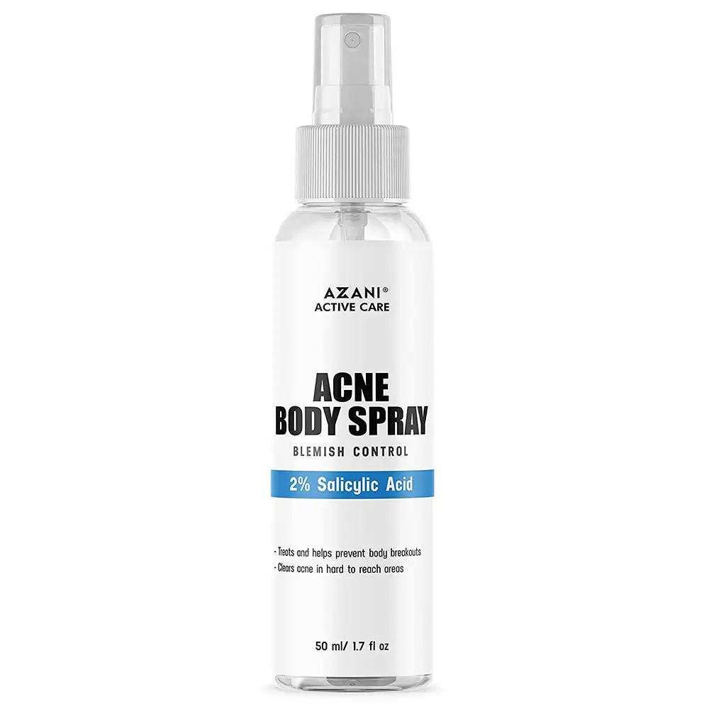 Azani Active Care Acne Body Spray,  50 ml  with 2% Salicylic Acid