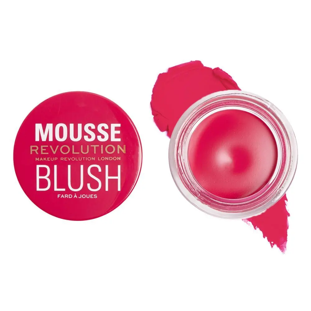 Makeup Revolution Mousse Blusher Juicy Fuchsia Pink (6 g)