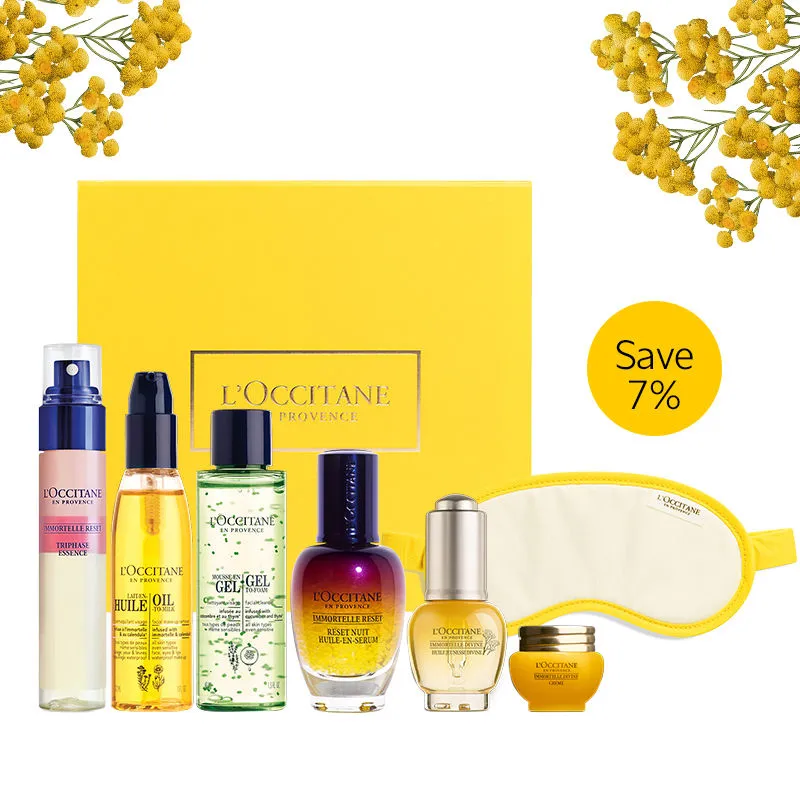 L'Occitane Overnight Skincare Collection Gift Set