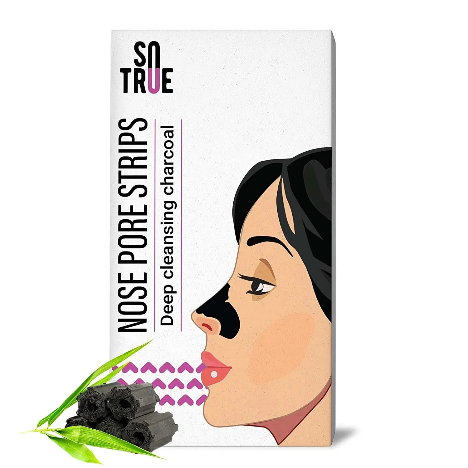 Sotrue Charcoal Nose Pore Deep Cleansing Strips