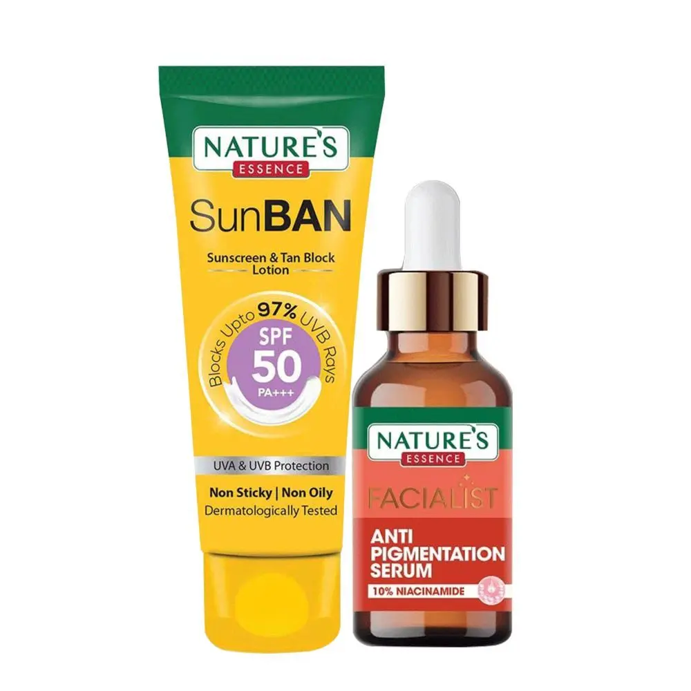 Nature Essence Anti Pigmentation Combo - Anti Pigmentation Serum + Sunscreen