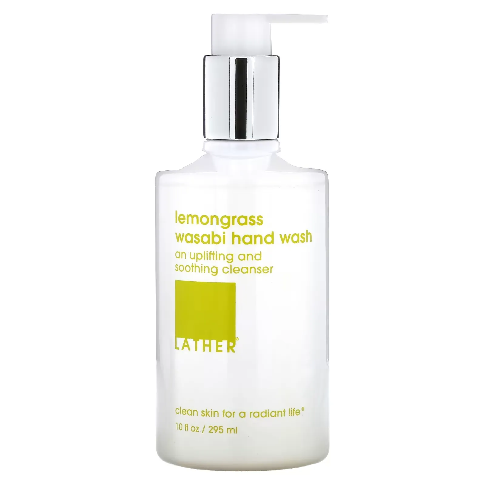 Lemongrass Wasabi Hand Wash, 10 fl oz (295 ml)