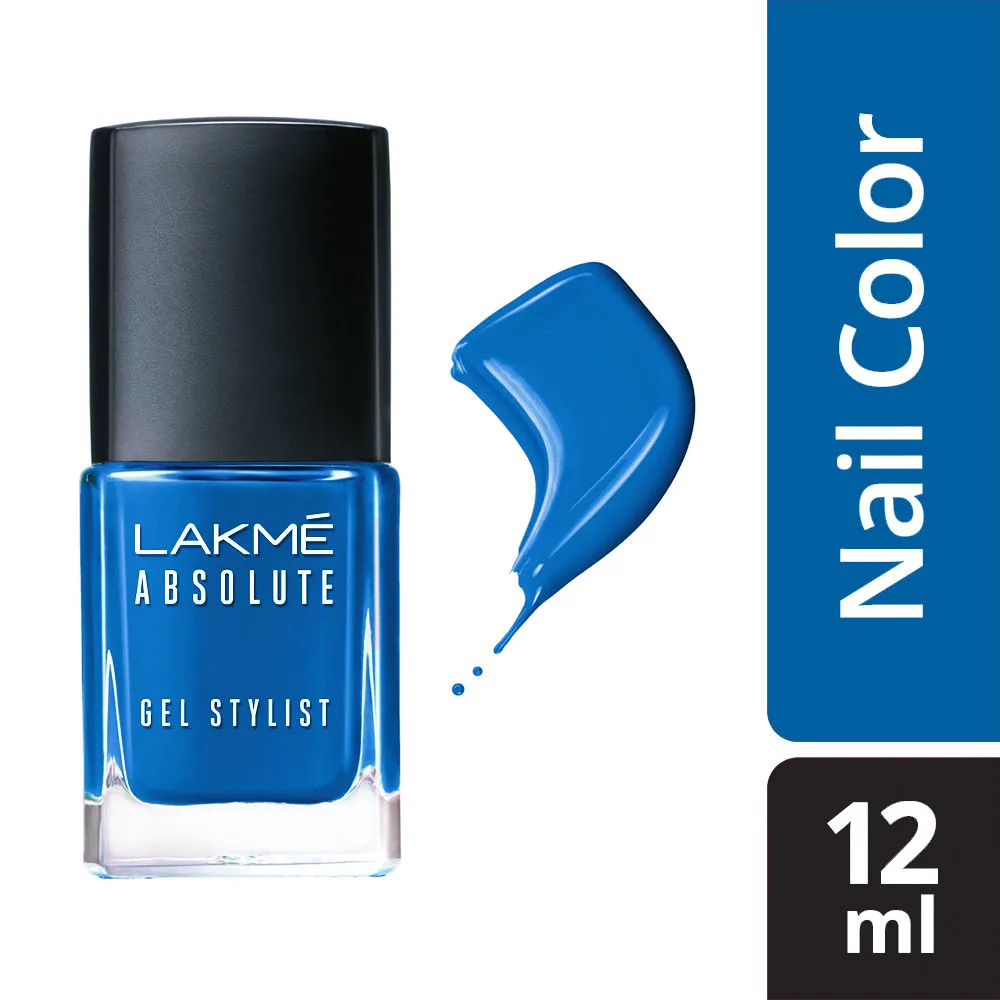 Lakme Absolute Gel Stylist Nail Polish - Clear Sky