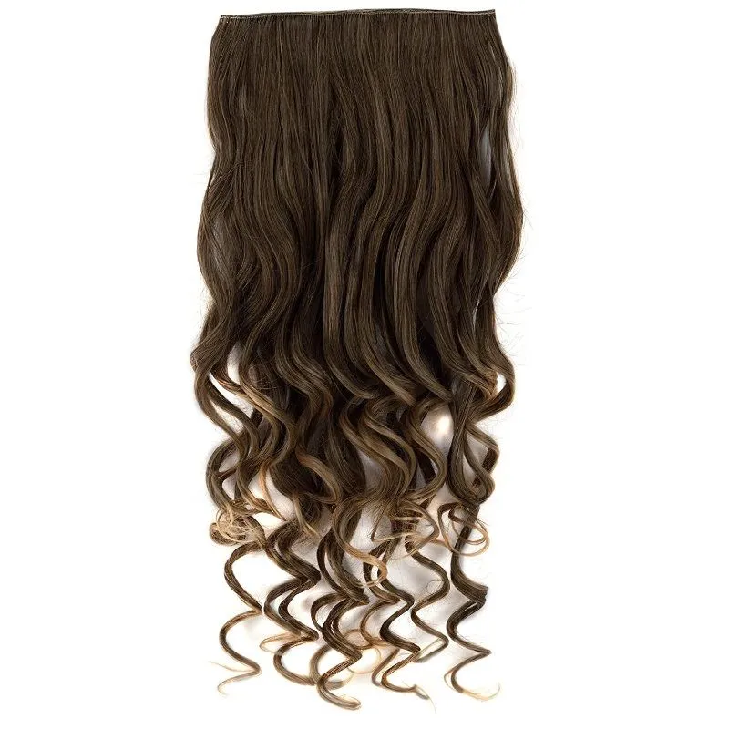 Artifice 5 Clip 26" Curly/Wavy Hair Extension - Biscuit Balayage