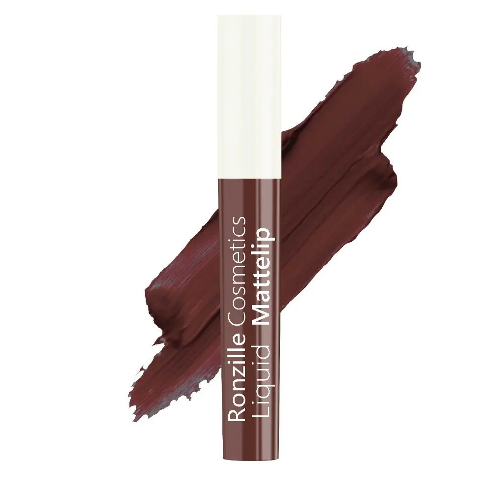 Ronzille Liquid Lipstick | Transferproof | Long Lasting | Smudgeproof | Highliy Pigmented | Vegan | Shade-104