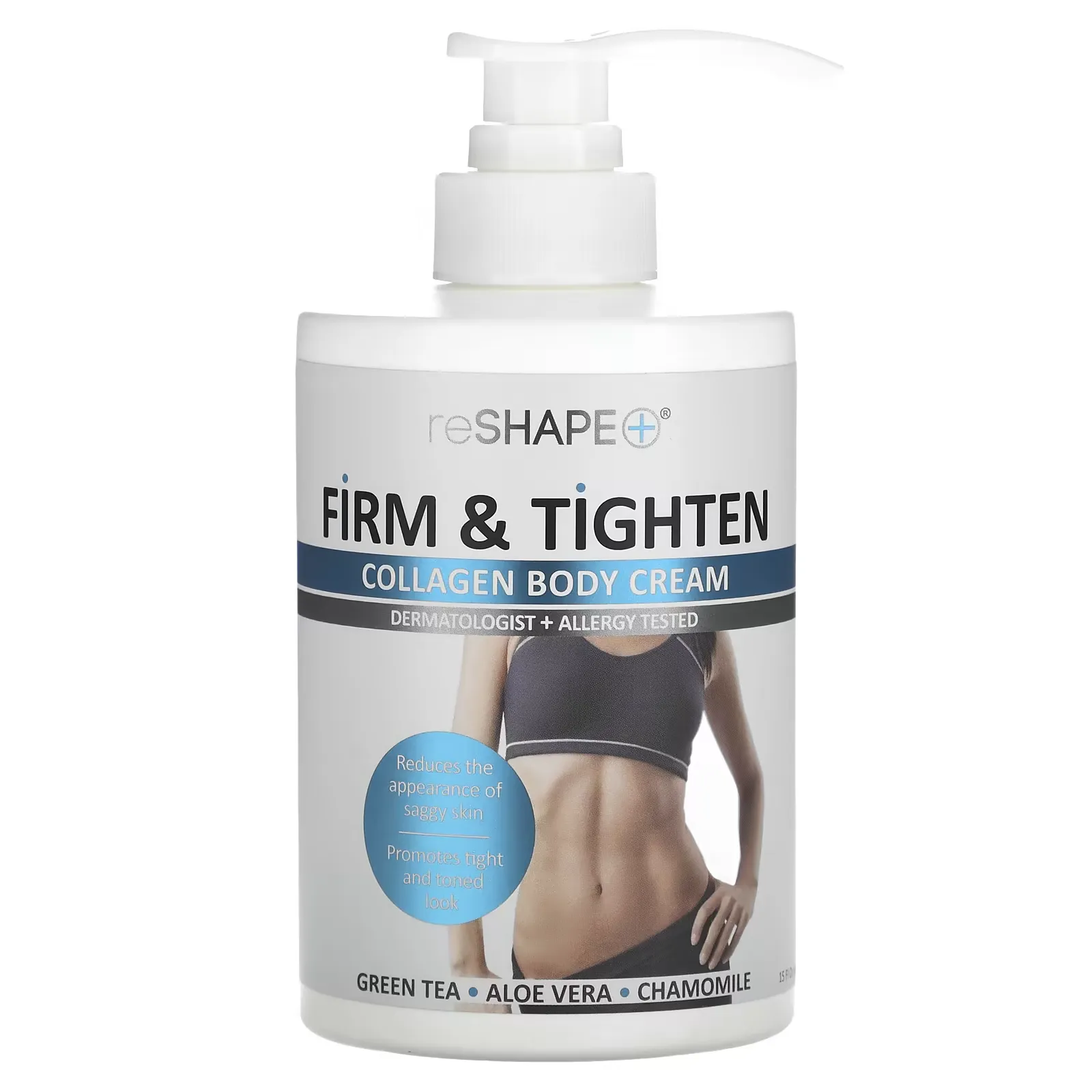 Firm & Tighten, Collagen Body Cream, 15 fl oz (444 ml)