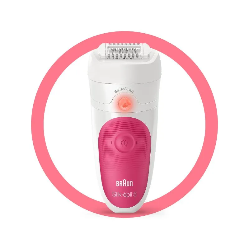 Braun Silk-epil 5-500, Epilator for Beginners- Gentle Hair Remover