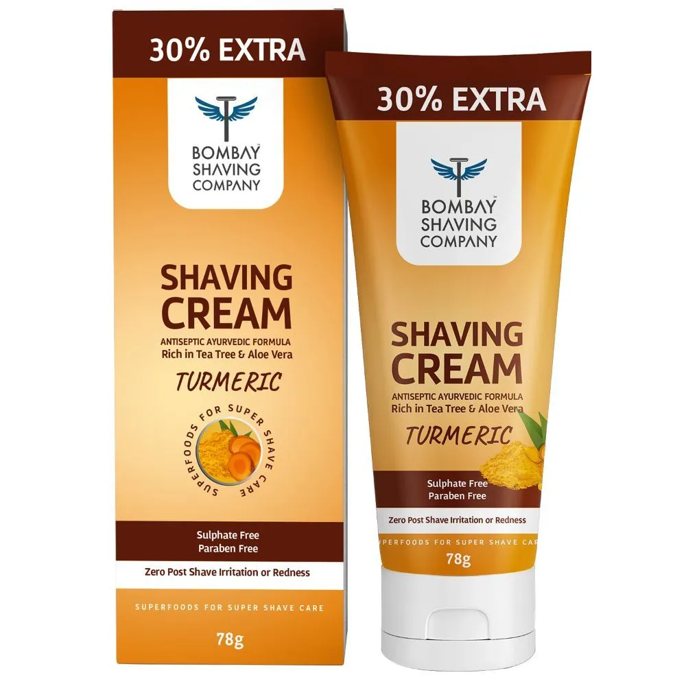 Bombay Shaving Company Turmeric Shaving Cream - 78 Gm