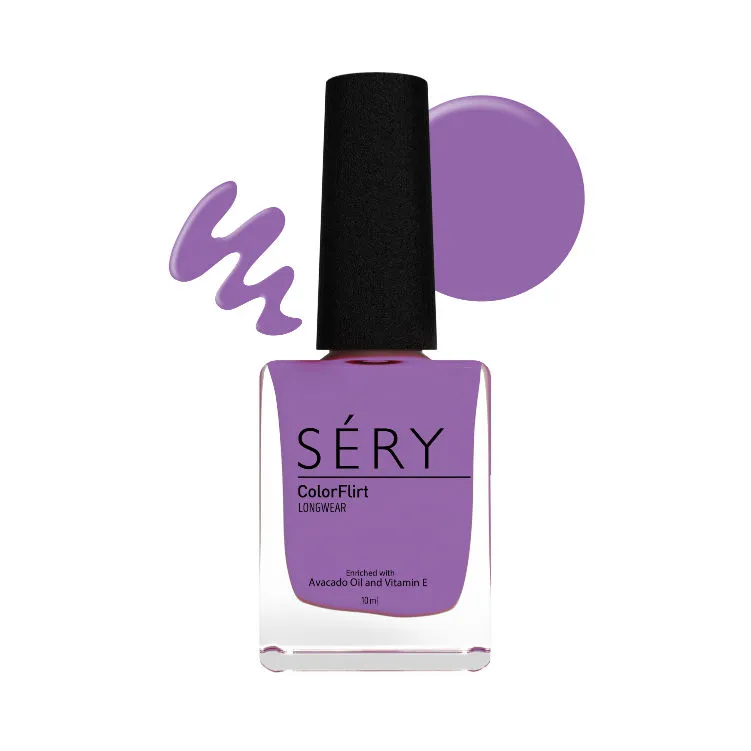 SERY Colorflirt Nail Paint - Tricky Purple