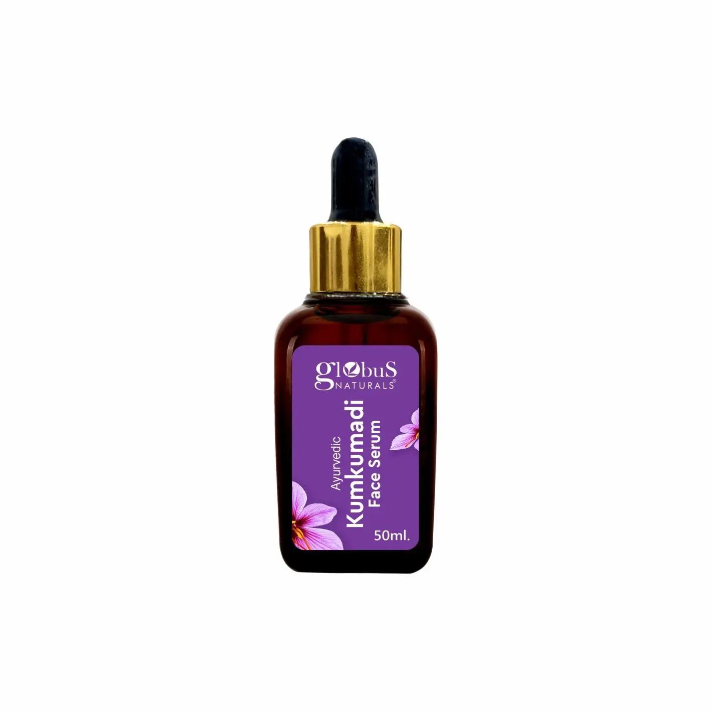 Globus Naturals Ayurvedic Kumkumadi Face Serum Skin Lightening Formula, 50 ml