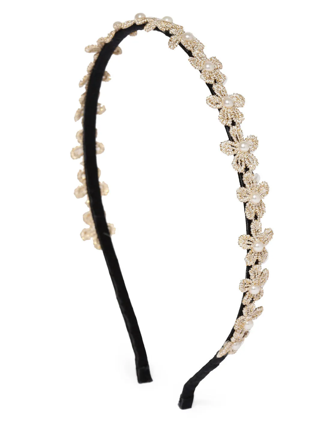 Toniq Pearl Blossom Hair Band