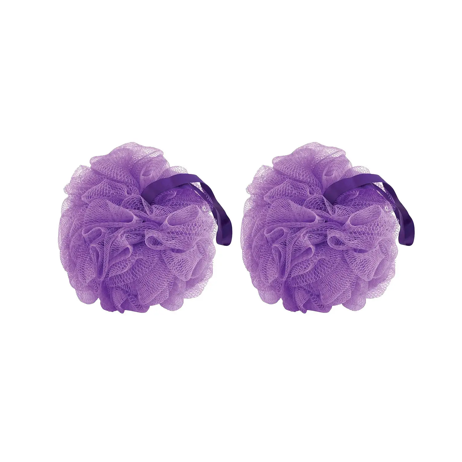 Bronson Professional Mini Loofah Pack Of 2 ( Multi Color) Pack of 2