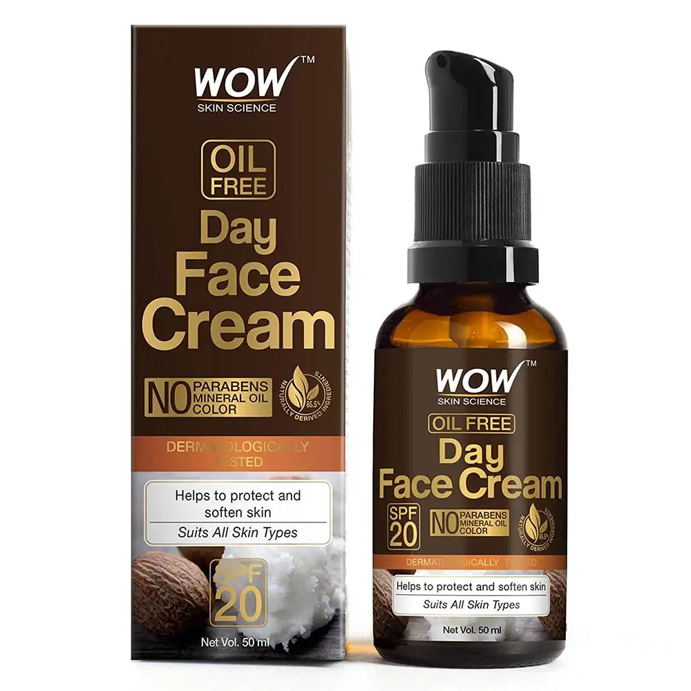 WOW Skin Science Day Face Cream,  50 ml  for All Skin Types