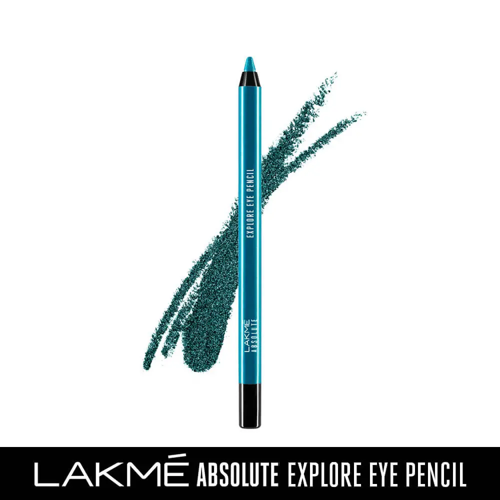 Lakme Absolute Explore Eye Pencil, Vibrant Azure, 1.2g