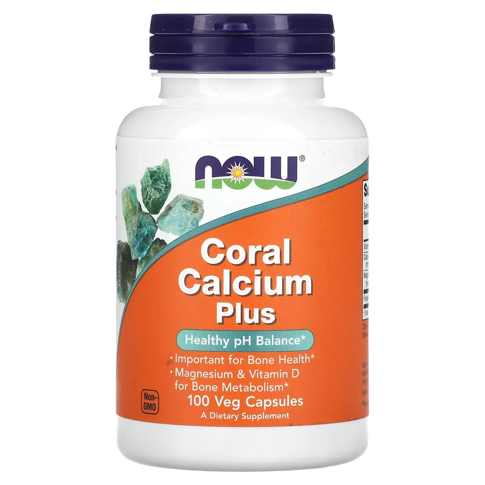 Coral Calcium Plus, 100 Veg Capsules