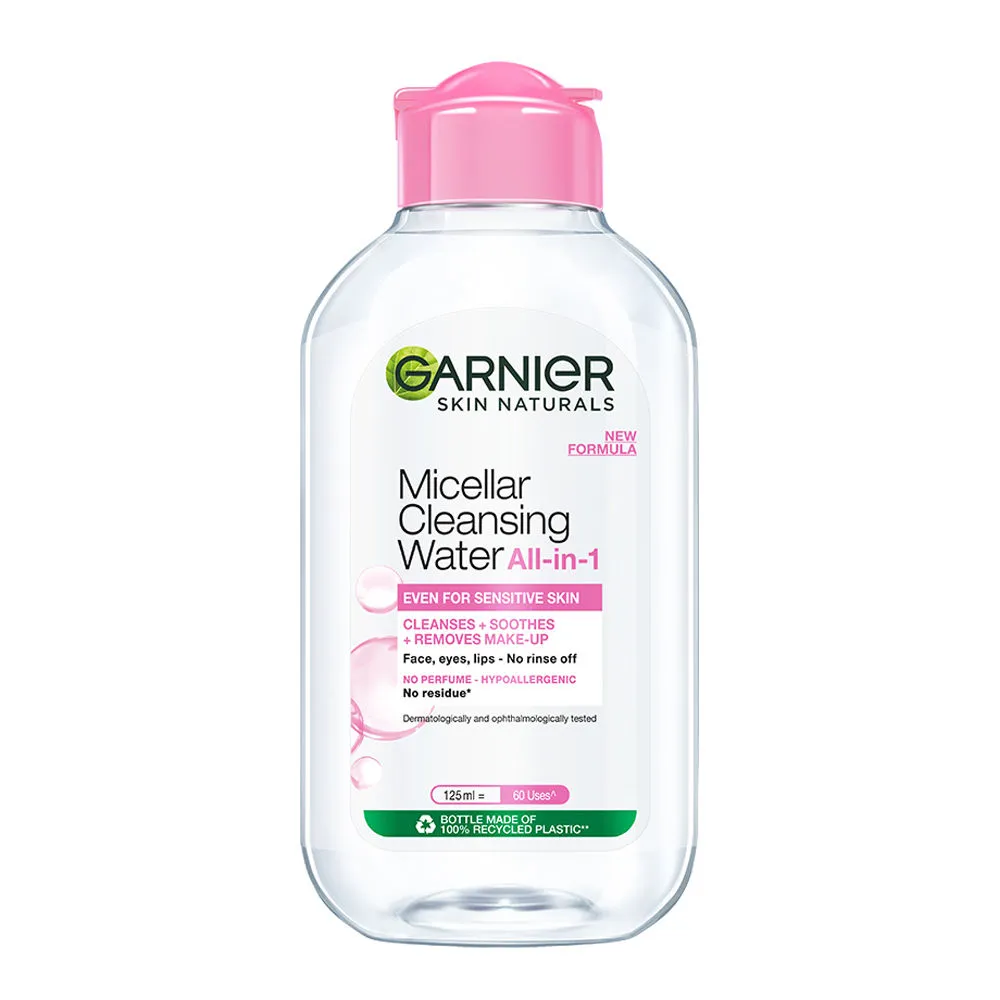 Garnier Micellar Cleansing Water Pink, For Sensitive Skin