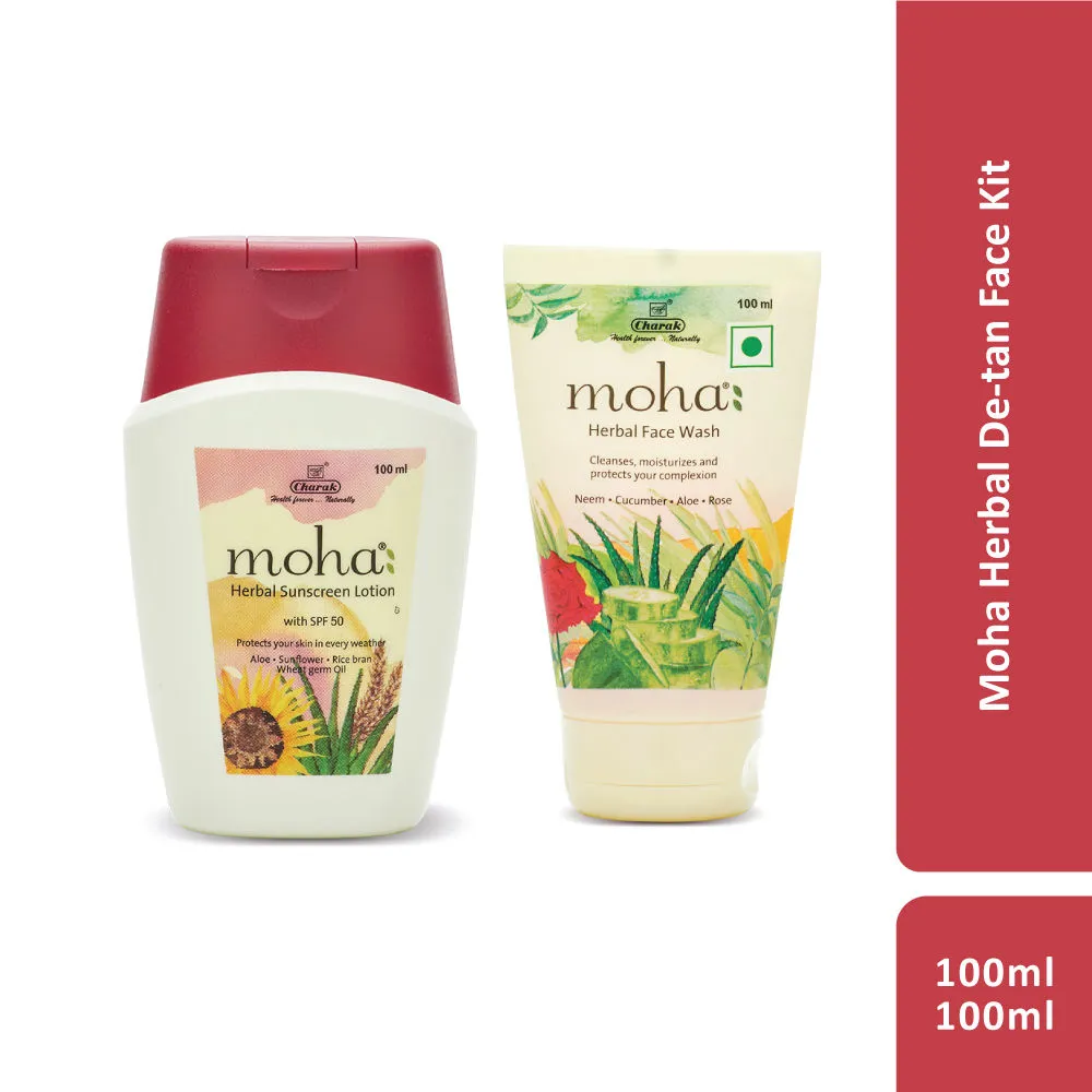 Moha Herbal De-tan Face Kit