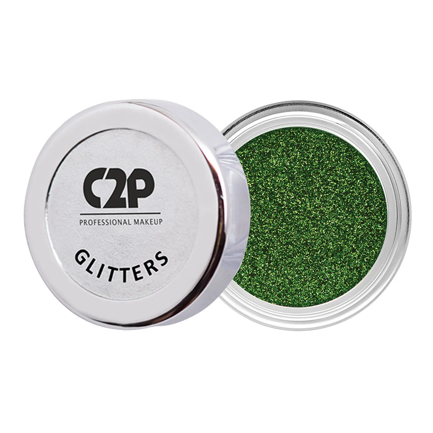 C2P Pro Uptown Eyeshadow Loose Glitters - Dazzling Green 39