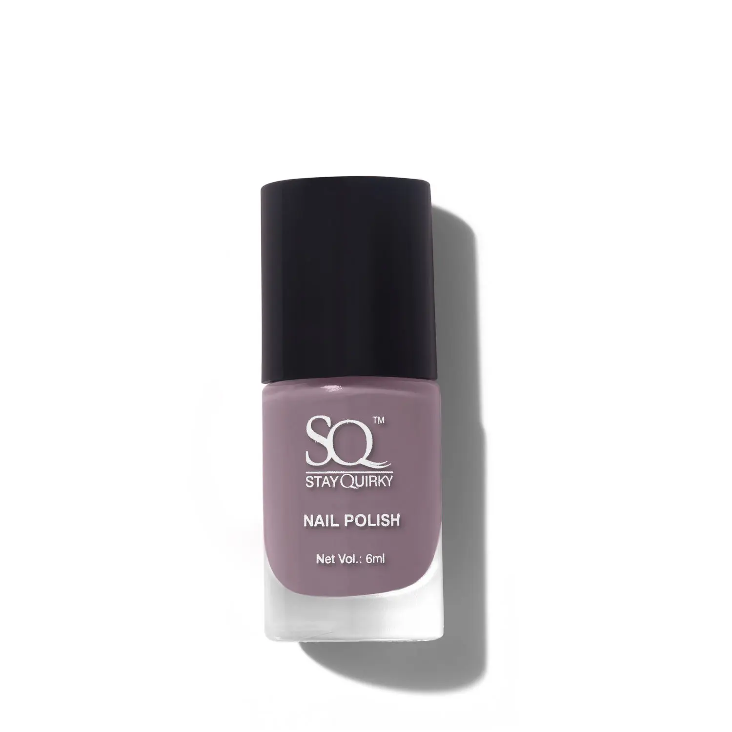 Stay Quirky Nail Polish Glossy Grey Sendin' You Nudes - Finessin' 9 | High Shine | Quick Drying | Consistent Shade | One-swipe Application (6 ml)