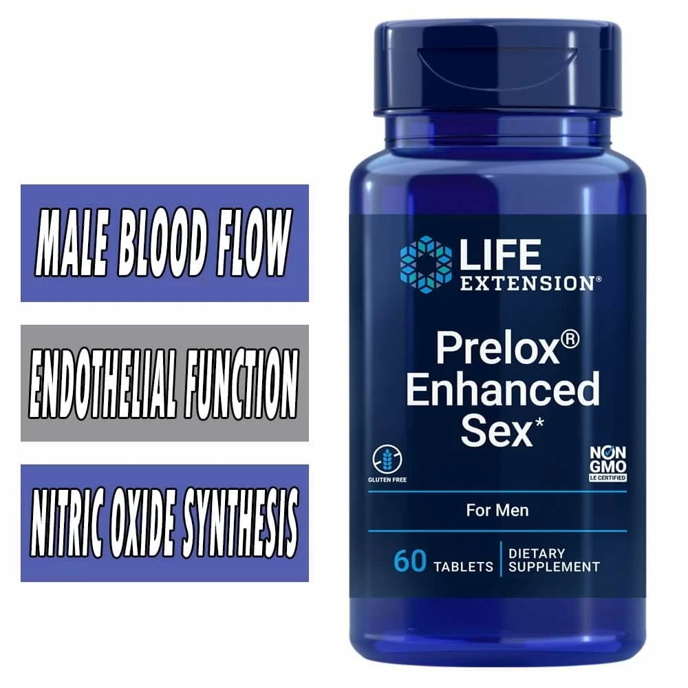 Life Extension Prelox Enhanced Sex - 60 Tablets