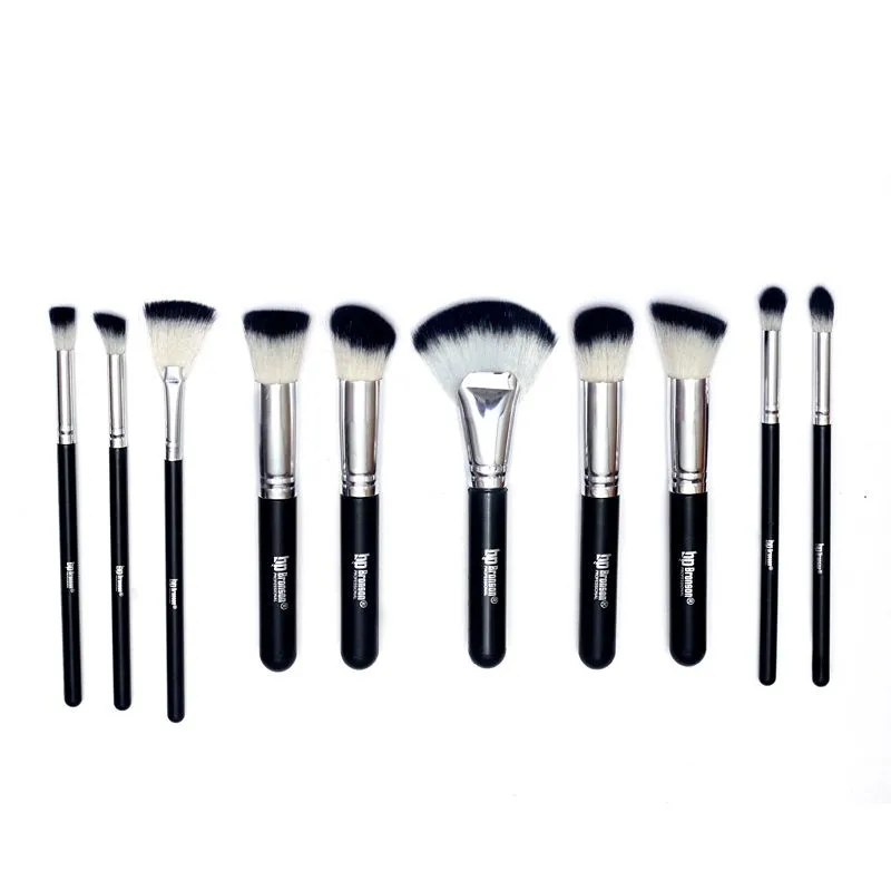 Bronson Professional Supreme Makeup Brush Set Of 10 Pcs