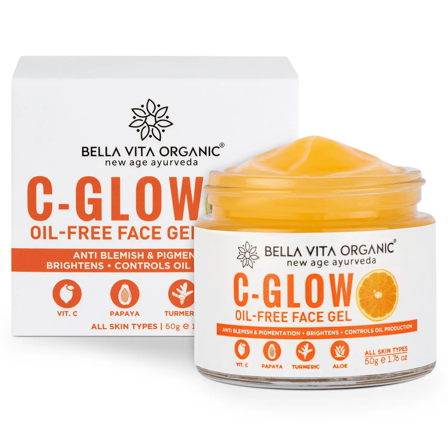 Bella Vita Organic C-Glow Oil-Free Face Gel