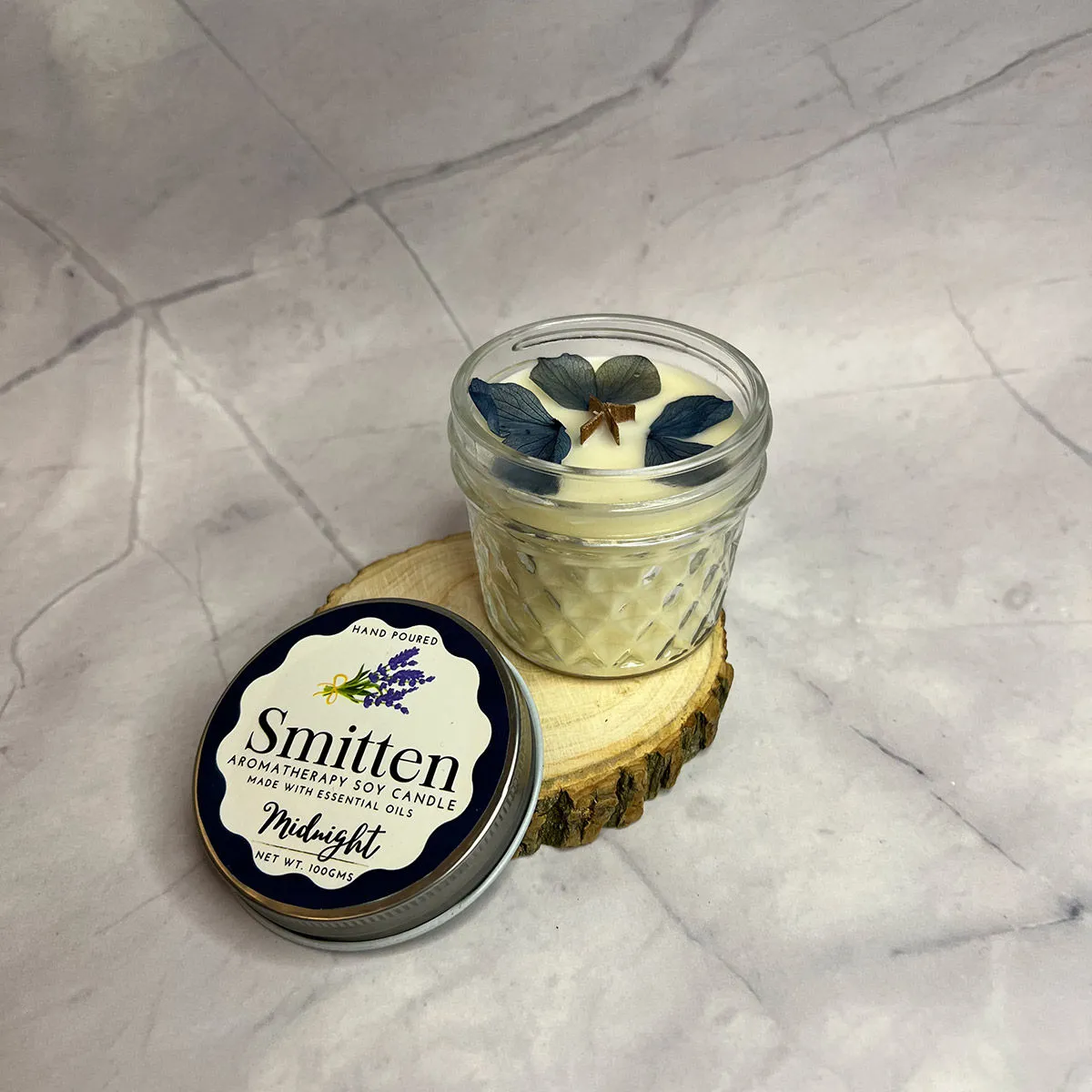 Smitten Aromatherapy Candle Midnight