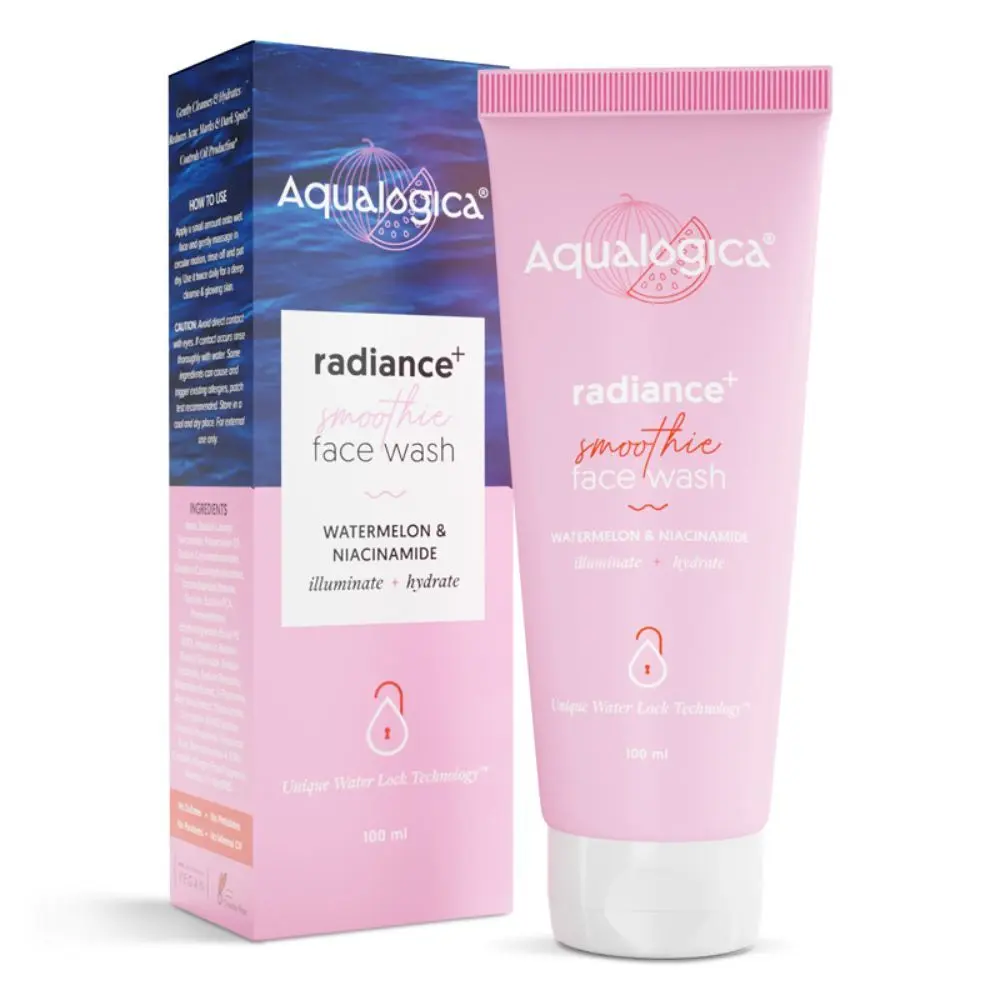 Aqualogica Radiance+ Smoothie Face Wash with Watermelon & Niacinamide 100ml