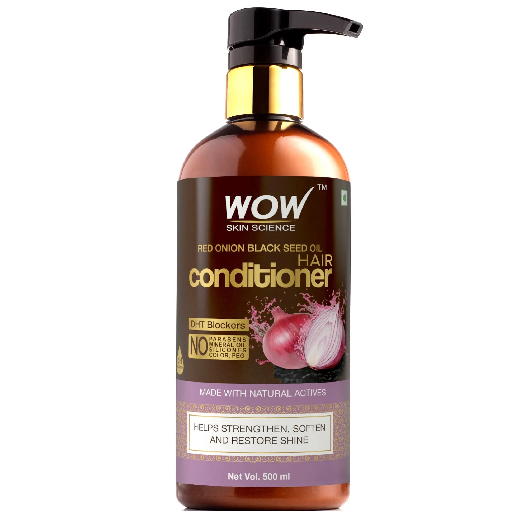 WOW Skin Science Red Onion Black Seed Oil Hair Conditioner