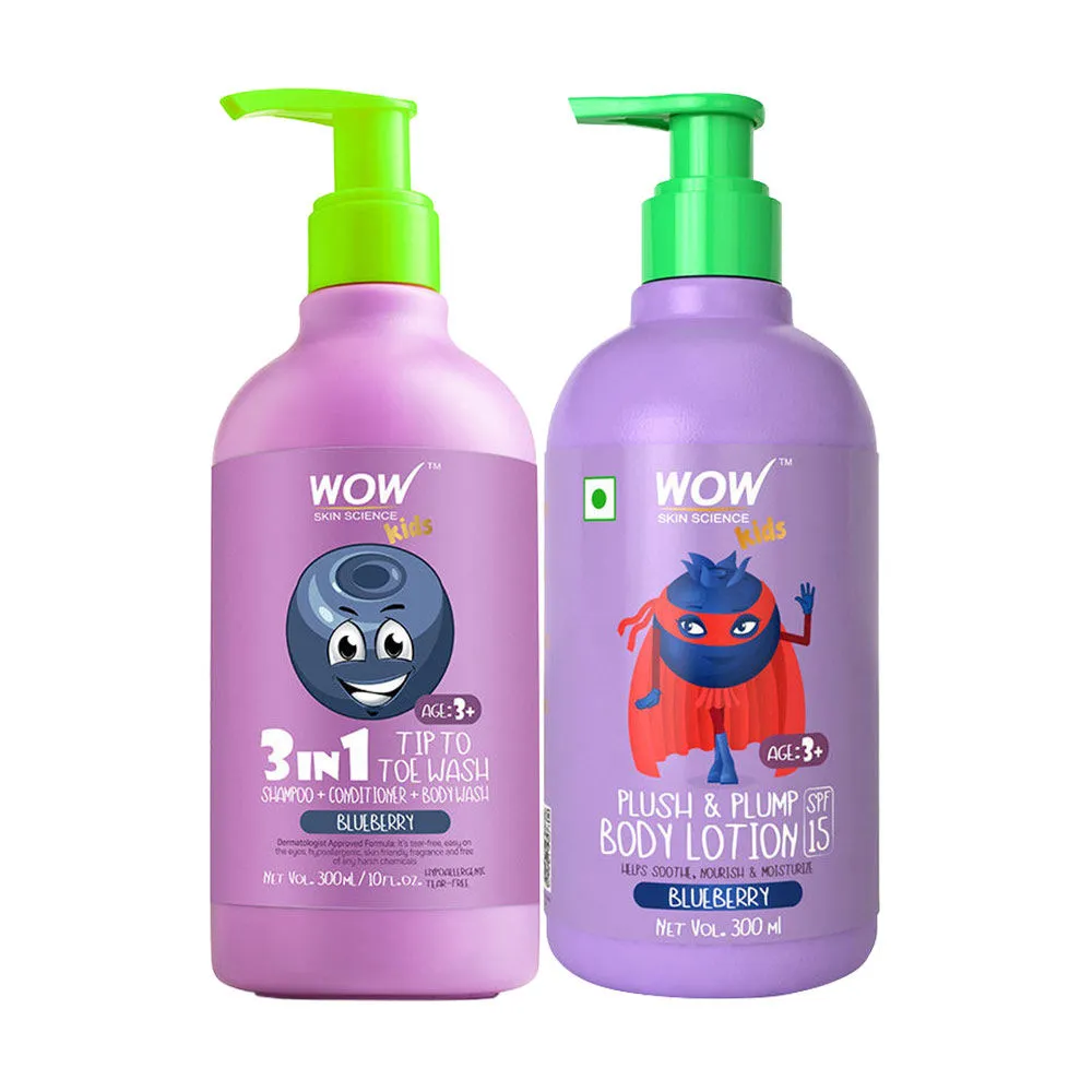 WOW Kids Skin Care Blueberry Kit