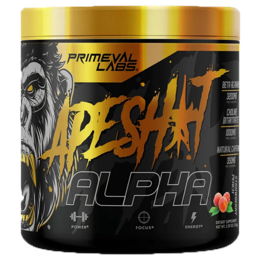 Ape Shit Alpha - Strawberry Peach - 40 Servings