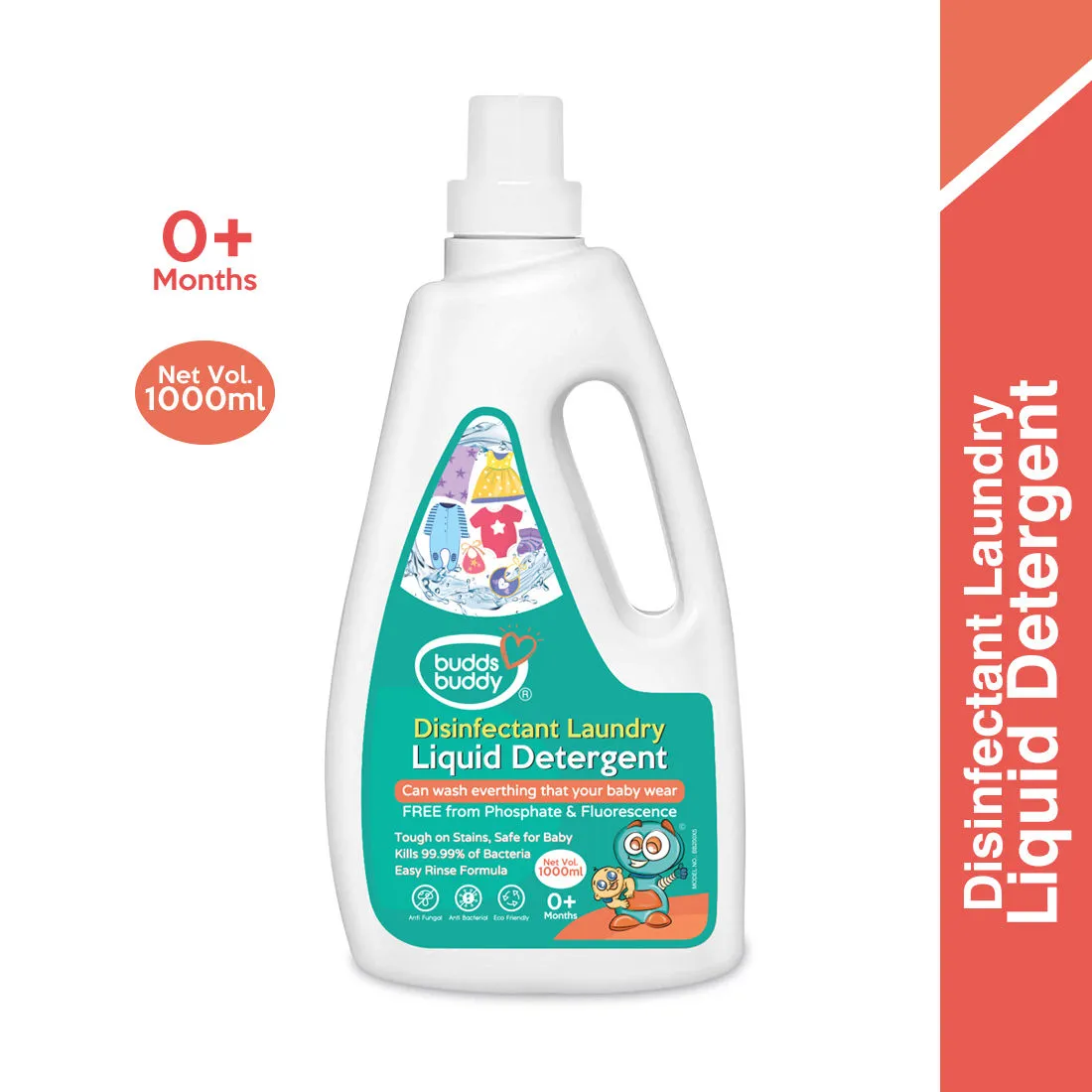 Buddsbuddy Disinfectant Laundry Liquid Detergent