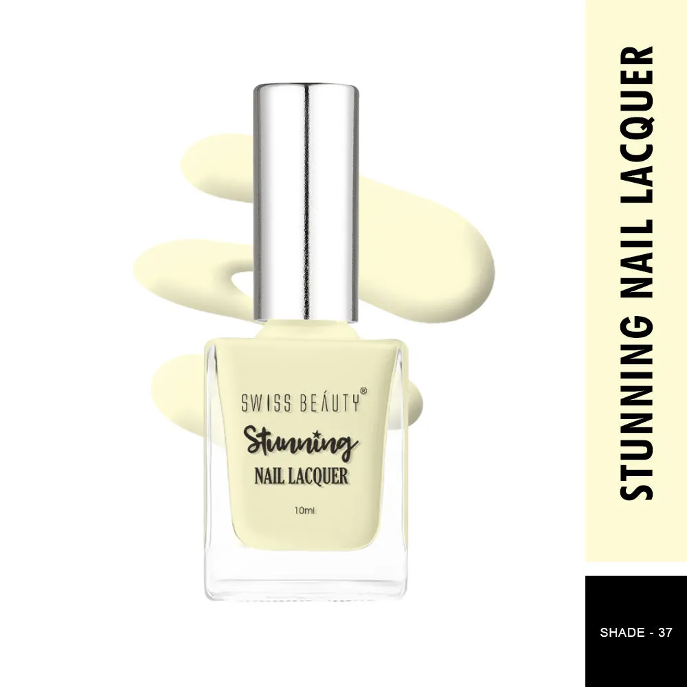 Swiss Beauty Stunning Nail Lacquer - 37 Creme Skin