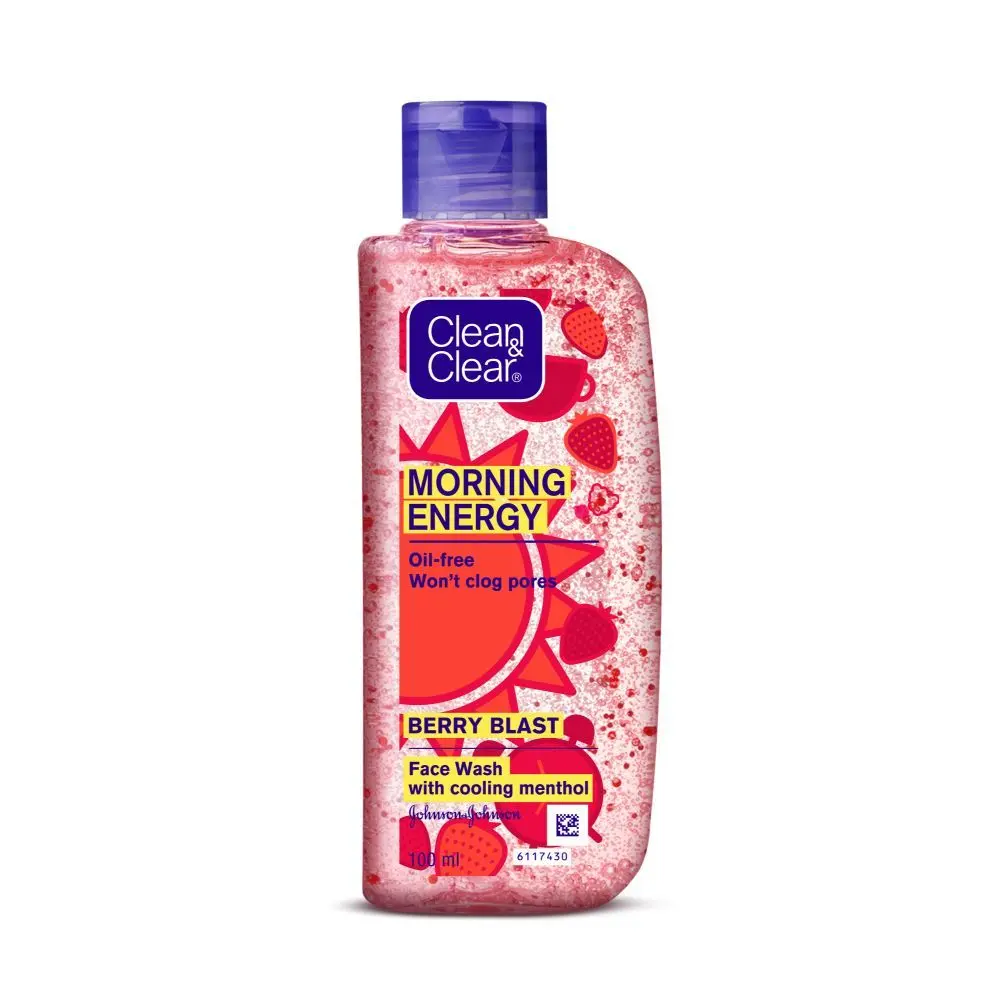 Clean & Clear Morning Energy Berry BlastFace Wash 100ml