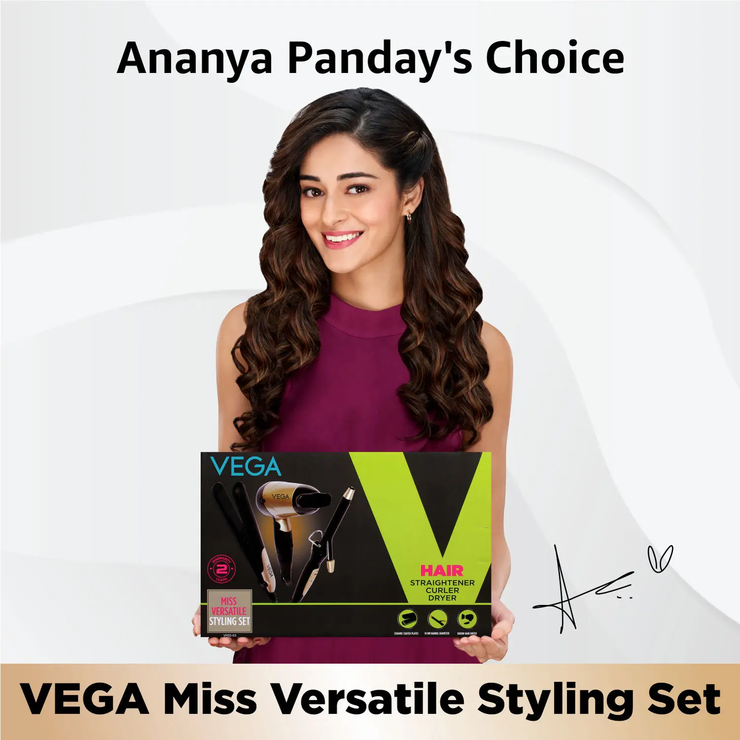 VEGA Miss Versatile Styling Set (VHSS-03)